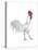 Minorca (Gallus Gallus Domesticus), Rooster, Poultry, Birds-Encyclopaedia Britannica-Stretched Canvas