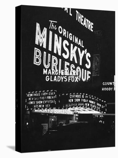 Minsky's Burlesque-Peter Stackpole-Premier Image Canvas