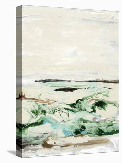 Mint & Aqua Horizon II-Lila Bramma-Stretched Canvas