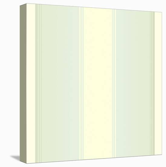 Mint Cream Stripes-Tina Lavoie-Premier Image Canvas