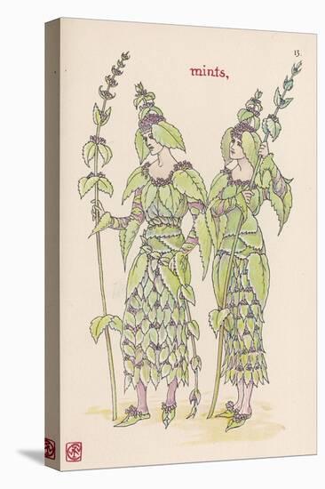 Mint Personified-Walter Crane-Stretched Canvas