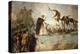 Miracle D'un Saint Dominicain - the Miracle of a Dominican Saint (Saint Goncalo De Amarante?) - Fra-Francesco Guardi-Premier Image Canvas