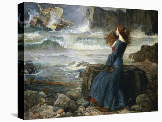 Miranda, the Tempest, 1916-John William Waterhouse-Premier Image Canvas