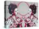 Mirror Geisha-Abstract Graffiti-Premier Image Canvas