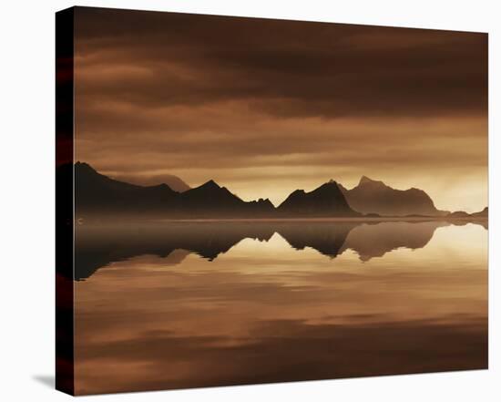 Mirrored Sea-Andreas Stridsberg-Stretched Canvas