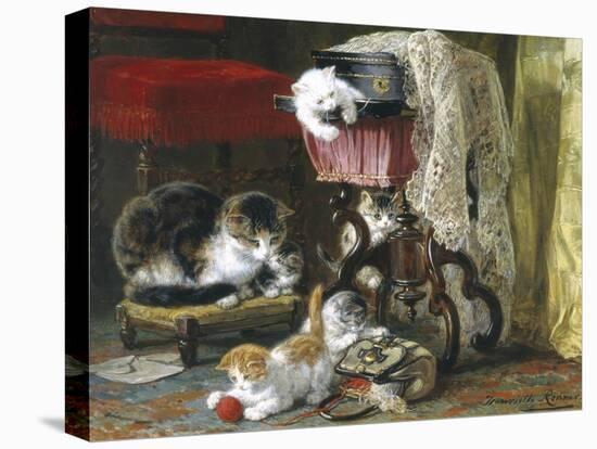 Mischief Makers-Henriette Ronner Knip-Premier Image Canvas