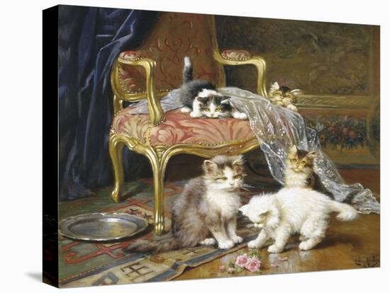 Mischief Makers-Leon Charles Huber-Premier Image Canvas