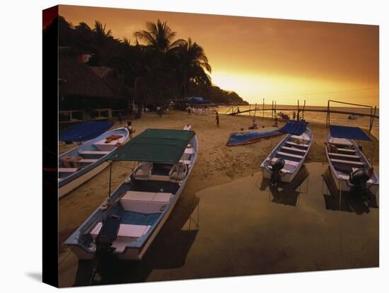 Mismaloya Beach, Puerta Vallarta, Mexico-Walter Bibikow-Premier Image Canvas