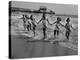 Miss America Candidates Playing in Surf During Contest Period-Peter Stackpole-Premier Image Canvas