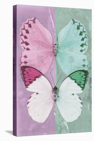 Miss Butterfly Duo Formoia - Pink & Coral Green-Philippe Hugonnard-Premier Image Canvas