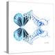 Miss Butterfly Duo Melaxhus Sq - X-Ray White Edition-Philippe Hugonnard-Stretched Canvas