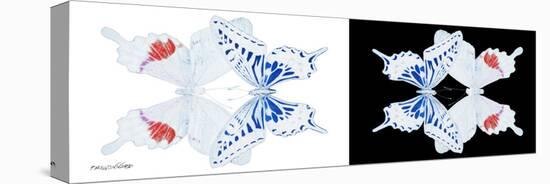 Miss Butterfly Duo Parisuthus Pan - X-Ray B&W Edition-Philippe Hugonnard-Stretched Canvas