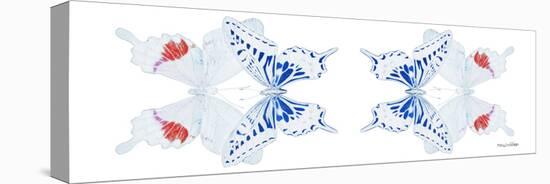 Miss Butterfly Duo Parisuthus Pan - X-Ray White Edition II-Philippe Hugonnard-Stretched Canvas