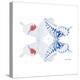 Miss Butterfly Duo Parisuthus Sq - X-Ray White Edition-Philippe Hugonnard-Stretched Canvas