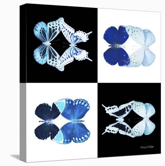 Miss Butterfly Duo X-Ray Square-Philippe Hugonnard-Stretched Canvas