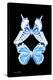Miss Butterfly Duo Xugenutia II - X-Ray Black Edition-Philippe Hugonnard-Stretched Canvas
