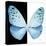 Miss Butterfly Euploea Sq - X-Ray B&W Edition-Philippe Hugonnard-Stretched Canvas
