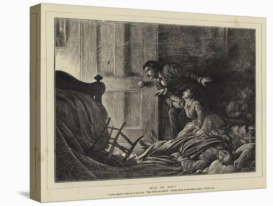 Miss or Mrs?-Sir Samuel Luke Fildes-Premier Image Canvas