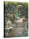 Miss Trawick's Garden Shop-Janet Kruskamp-Stretched Canvas