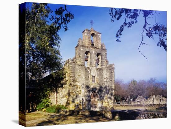 Mission Espada, Missions National Historic Park, San Antonio, Texas, USA-Rolf Nussbaumer-Premier Image Canvas