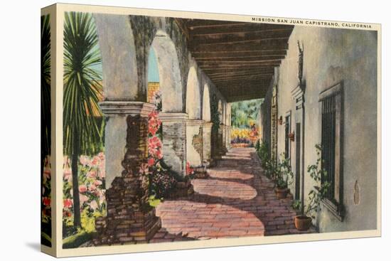 Mission San Juan Capistrano, California-null-Stretched Canvas