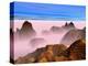 Mist over Rock Formations-Cindy Kassab-Premier Image Canvas