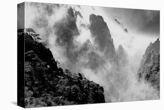 Misty Huangshan, China-null-Stretched Canvas