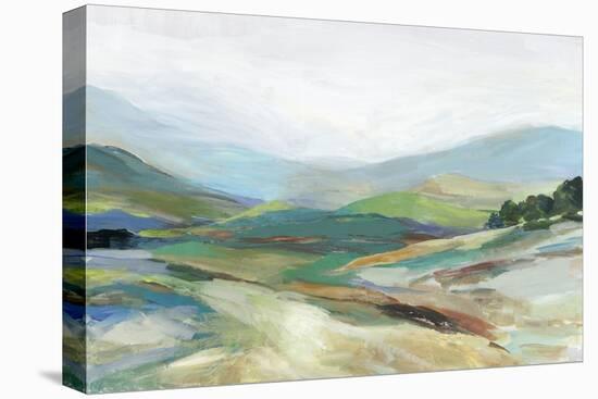 Misty Landscape-Allison Pearce-Stretched Canvas