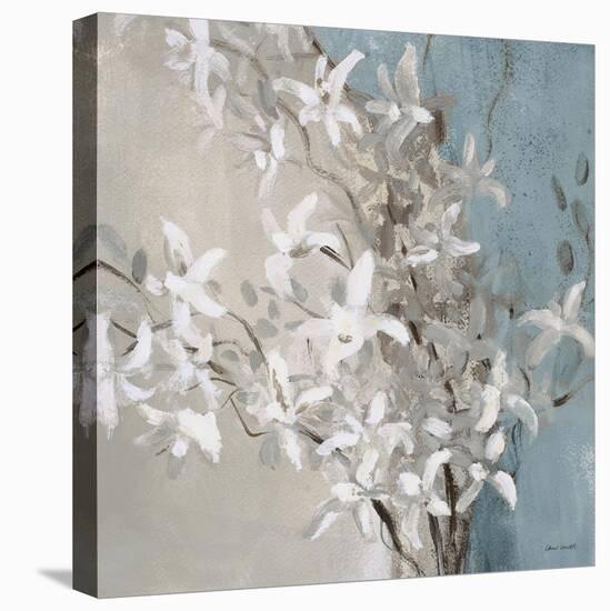 Misty Orchids (Blue) I-Lanie Loreth-Stretched Canvas
