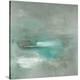 Misty Pale Azura Sea-Heather Ross-Stretched Canvas