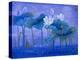 Misty Summer Night-Ailian Price-Stretched Canvas