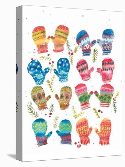 Mittens-Kerstin Stock-Stretched Canvas