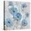 Mix Blue Flowers I-Tim OToole-Stretched Canvas