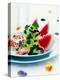 Mixed Salad with Shrimps and Watermelon-Alexander Van Berge-Premier Image Canvas