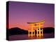 Miyajima Island, Itsukushima Shrine, Torii Gate, Night View, Honshu, Japan-Steve Vidler-Premier Image Canvas