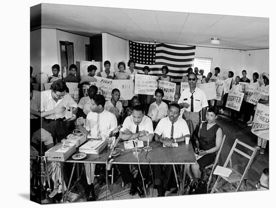 MLK St Augustine Boycott 1964-null-Premier Image Canvas