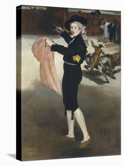 Mlle Victorine Meurent in the Costume of an Espada, 1862-Edouard Manet-Stretched Canvas