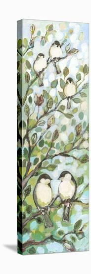 Mo’s Chickadees-Jennifer Lommers-Stretched Canvas