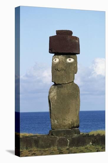 Moai of Ahu Ko Te Riku-null-Premier Image Canvas