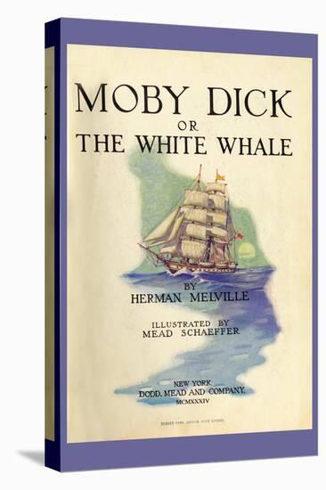 Moby Dick or The White Whale-null-Stretched Canvas