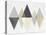 Mod Triangles II Archroma-Michael Mullan-Stretched Canvas