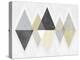 Mod Triangles II Archroma-Michael Mullan-Stretched Canvas