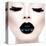 Model Black MakeUp Long Lushes-null-Stretched Canvas