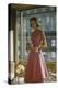 Model in a Pink, Trigere-Designed Cocktail Dress, New York, New York, 1954-Nina Leen-Premier Image Canvas