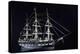 Model of an 18th Century Whaling Vessel (Wood)-American-Premier Image Canvas