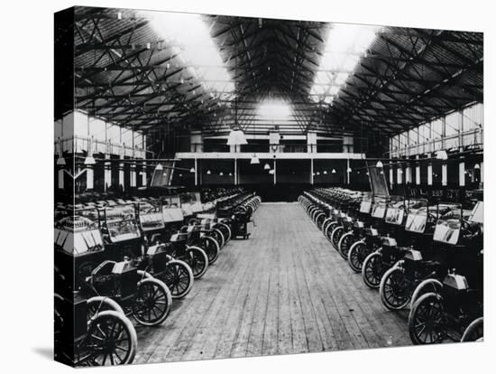 Model 'T' Cars at the Ford Factory at Trafford Park Near Manchester, 1914-null-Premier Image Canvas