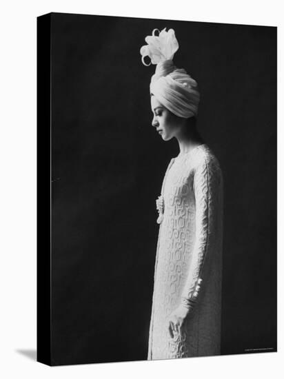 Model Wearing Costume from Collection of Famous Designers-Paul Schutzer-Premier Image Canvas