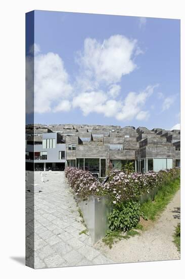 Modern Architecture, Home Construction, Orestad, Island Amager, Copenhagen, Denmark, Scandinavia-Axel Schmies-Premier Image Canvas