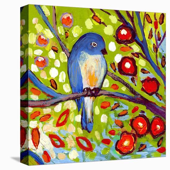 Modern Bird III-Jennifer Lommers-Stretched Canvas