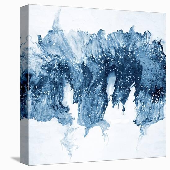 Modern Blue Abstract 1-Kimberly Allen-Stretched Canvas
